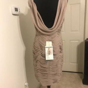 VAL STEFANI - CHIFFON FITTED SHORT FORMAL DRESS